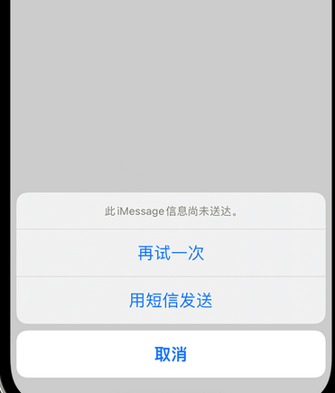 钢城apple维修iPhone上无法正常发送iMessage信息