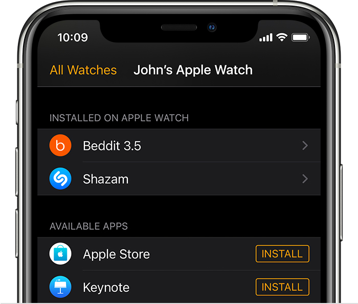 钢城苹果手机维修分享如何在 Apple Watch 上下载应用 